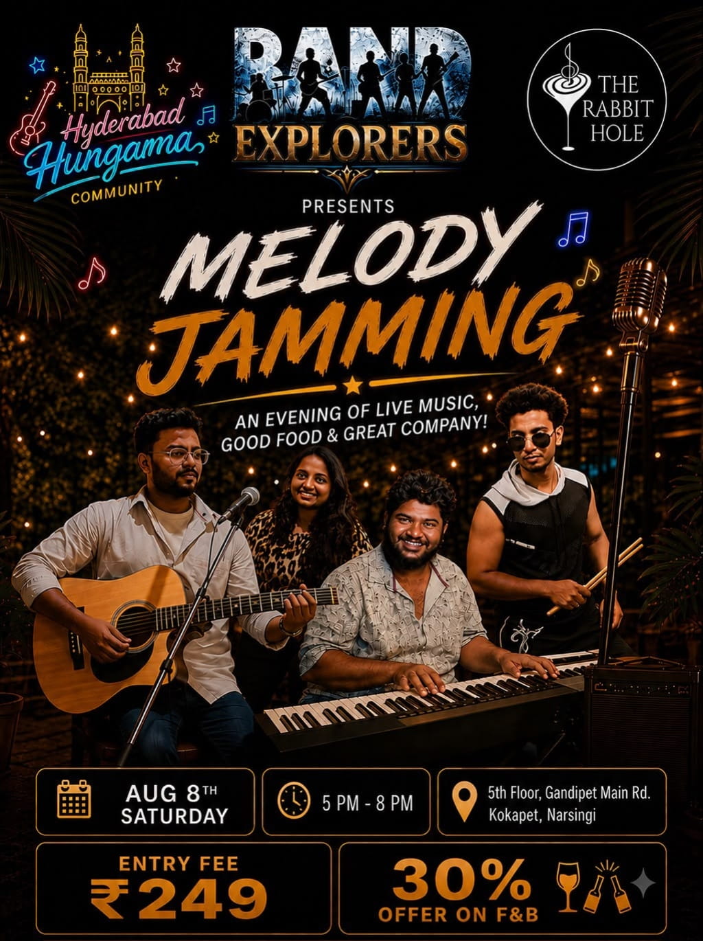 Melody Jamming Sessions Hyderabad Hungama